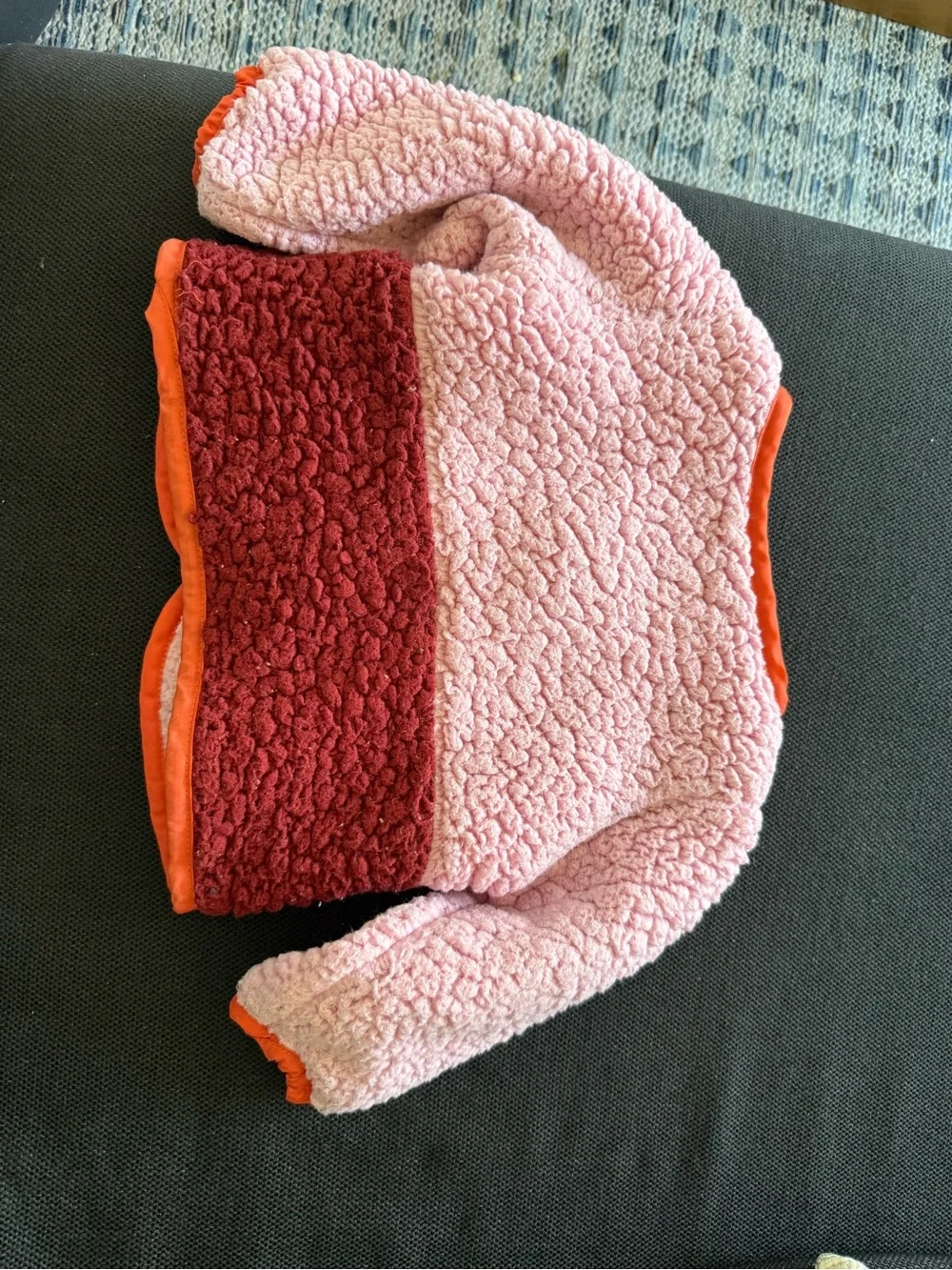 Pink Chicken Baby Girls Ruth Jacket - Lilac Pink & Burgundy